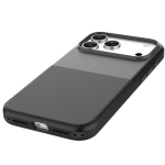 NICE MagSafe CASE for iPhone 18 Pro with Metal Buttons, Anti-Slip Texture - Black - تصویر 5