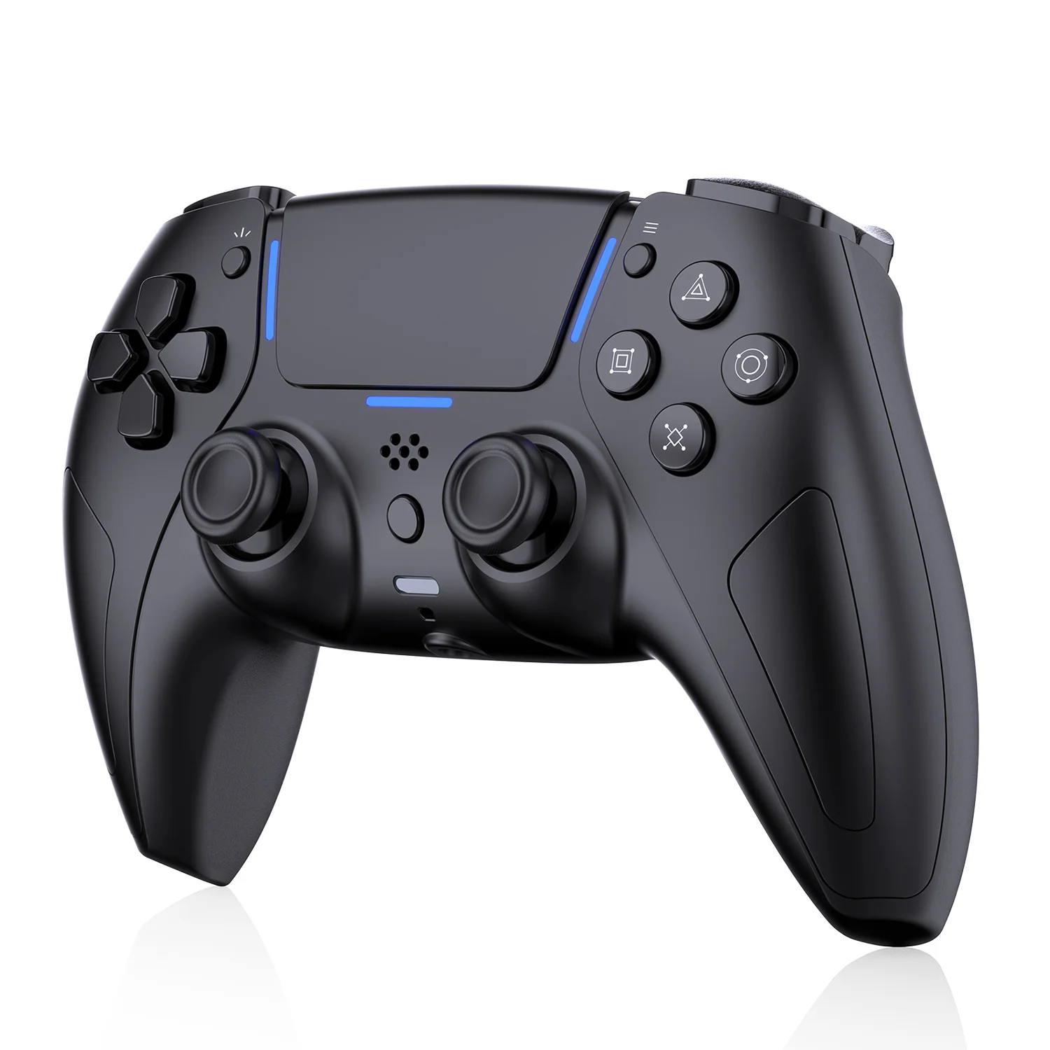 Striker Gaming Controller, 6-Axis Motion Sensor, Compatible with PC, PS5, Android, iOS - Black Striker Gaming Controller, 6-Axis Motion Sensor, Compatible with PC, PS5, Android, iOS - Black - تصویر 1