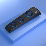 PS5 Cooling Fan - LED Light, USB-C Charging, 3-Speed - تصویر 2