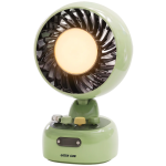 1920 Retro Portable Desktop Fan, 3600mAh Battery - Green