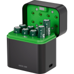 Battery Dock GRB-12 - Rechargeable 8xAAA USB-C, Black