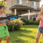 Water Gun GN65DULWGUNBK - Dual Nozzle, Electric & Manual, Black - تصویر 6