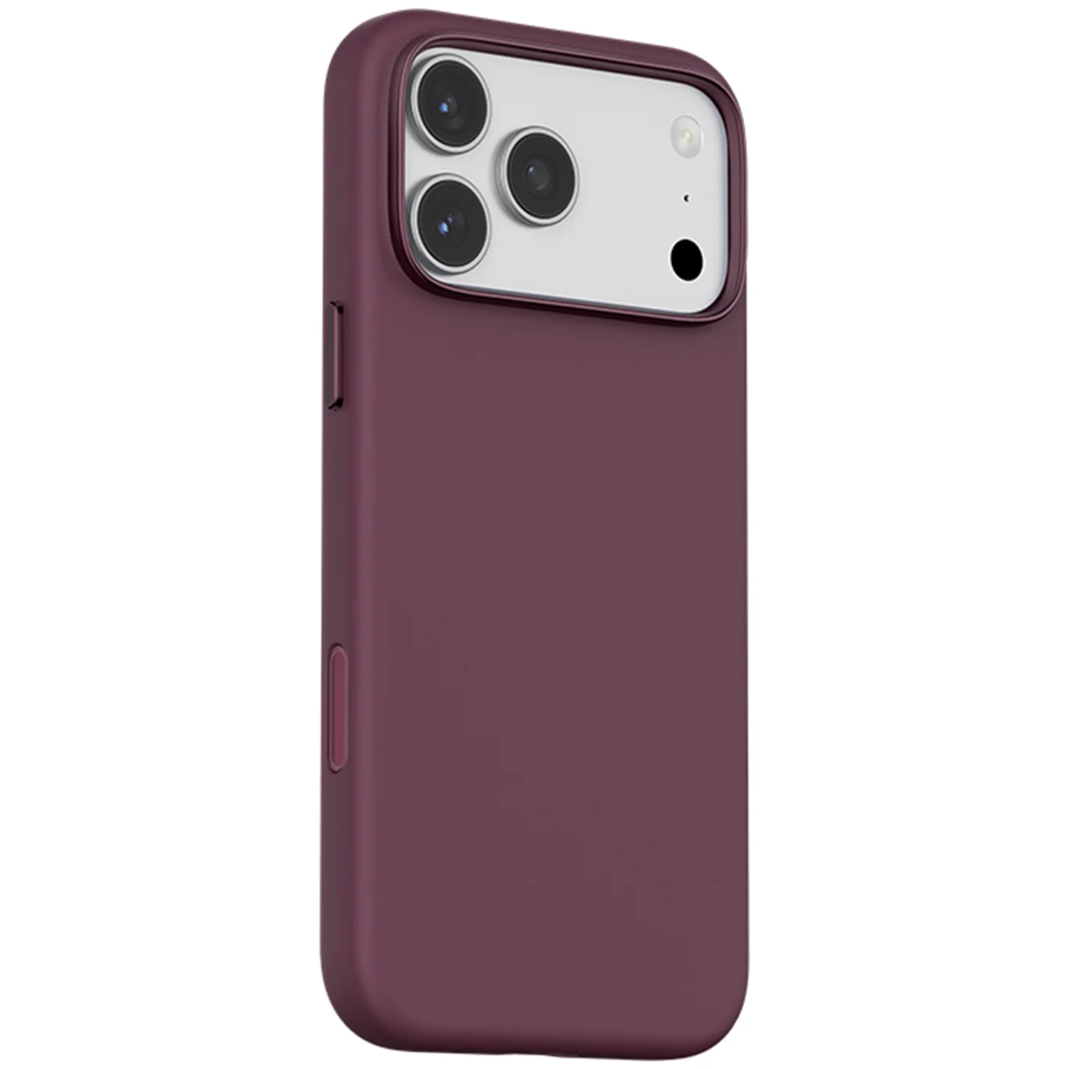 iPhone 18 Pro MagSafe Silicone Case, Scratch Resistant, Drop Tested - Burgundy iPhone 18 Pro MagSafe Silicone Case, Scratch Resistant, Drop Tested - Burgundy - تصویر 1