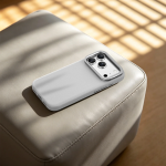 TROPEZ MagSafe Case with Metal Kickstand for iPhone 18/17 Pro - Silver - تصویر 2