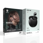 Marbella Wireless Earbuds, Bluetooth 6.0, Dual-Mic Clear Calls & 12H Playtime - Black - تصویر 3