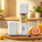 Juicer GNCOLPJUCRWH - Collapsible, Portable, 500ML - White - تصویر 3