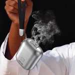 Pocket Bakhour Portable Electric Incense Burner with Nickel Heating - Silver - تصویر 3