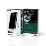 Madrid 25000mAh Power Bank 100W PD Ultra-Fast Built-in USB-C Cable Digital Display - Black - تصویر 10