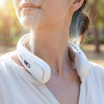 Neck Flex Portable Fan PF-22 - White - تصویر 2