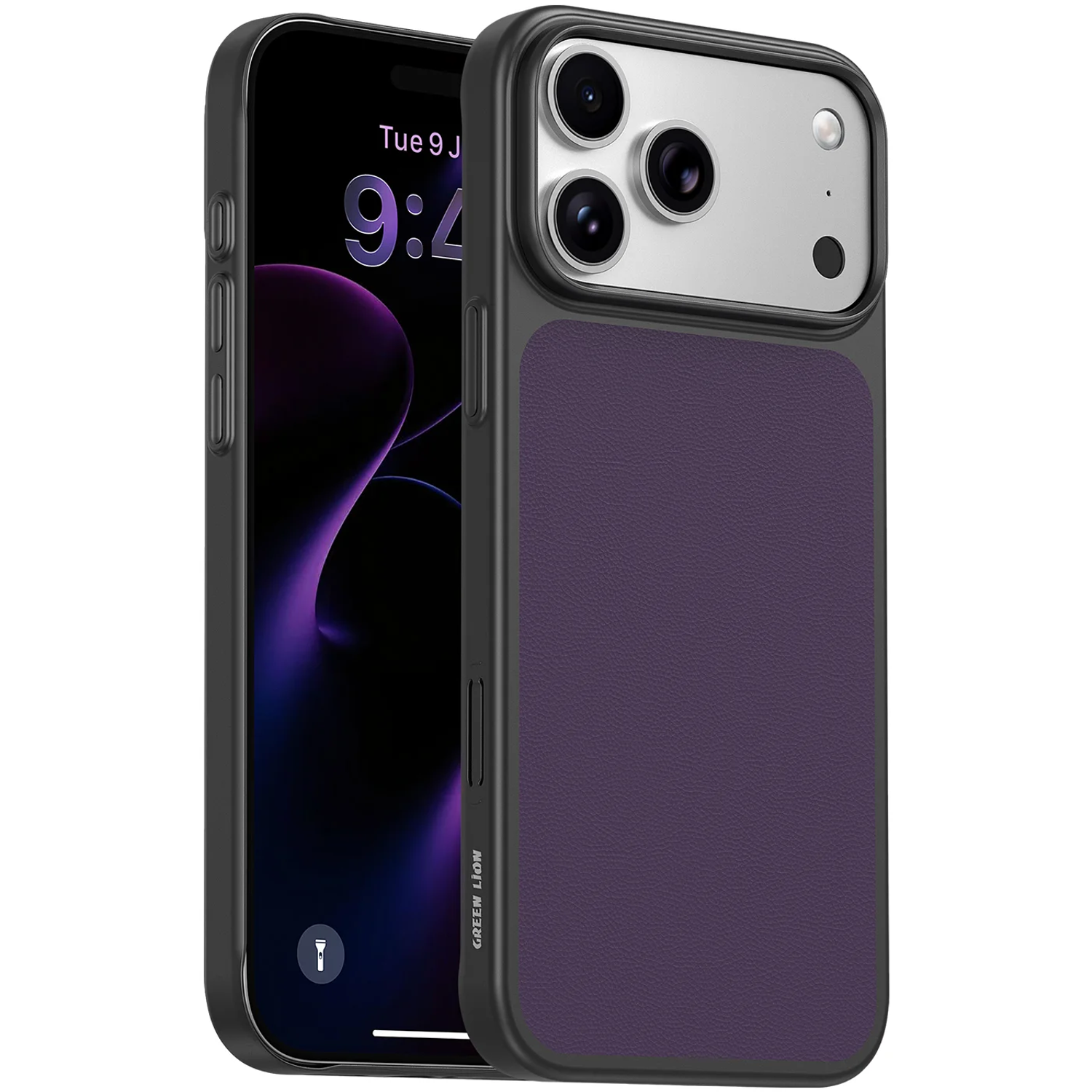 Ultra-Thin MagSafe iPhone 18 Pro Max/17 Pro Max Case, Metal Buttons, Anti-Slip Texture - Burgundy Ultra-Thin MagSafe iPhone 18 Pro Max/17 Pro Max Case, Metal Buttons, Anti-Slip Texture - Burgundy - تصویر 1