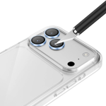 4 in 1 iPhone 18 Pro Defender Pack (Camera Lens + HD Glass + Back Film + Cover) - Blue - تصویر 5
