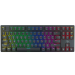 Mechanical Gaming Keyboard PDX220-BSW - 3-in-1 Wired/2.4G/Bluetooth, Blue Switch - تصویر 5