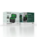 Battery Dock GRB-12 - Rechargeable 8xAAA USB-C, Black - تصویر 7