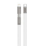 Data Cable GN2N1ULT12MWH - 2-in-1 USB-C/Lightning, White