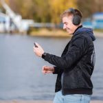 Headphones Sweden GNHP57SWHPBK - ENC Calls, FM Radio, Black - تصویر 2