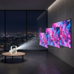 Smart Projector ASTRA GPJ4K10 - 300 ANSI Lumens, White - تصویر 6