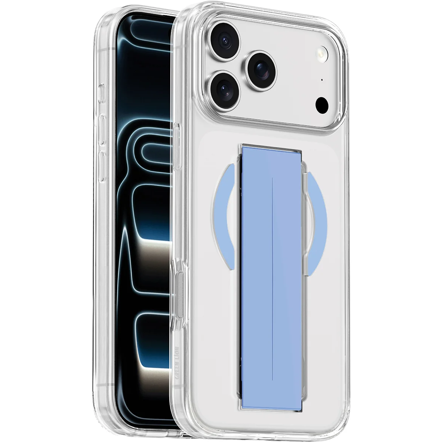 MagSafe Grip Case for iPhone 18 Pro Max / 17 Pro Max - Light Blue MagSafe Grip Case for iPhone 18 Pro Max / 17 Pro Max - Light Blue - تصویر 1
