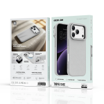 TROPEZ MagSafe Case with Metal Kickstand for iPhone 18/17 Pro Max - Silver - تصویر 8