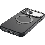 Kenton MagSafe Leather Case with Ring Kickstand for iPhone 18 Pro/17 Pro - Black - تصویر 7