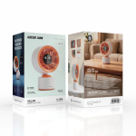Desktop Fan VELAR GNPF16VELFNWH - USB-C, White - تصویر 4
