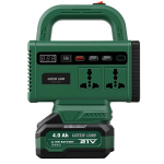 PGX150 Portable Power Station & Backup Generator, 4000mAh - Green - تصویر 8