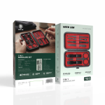 Manicure Set GN7IN1MANBK - 7 PCS Carbon Steel, Black - تصویر 4