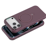 Silicone Stand Case for iPhone 18 Max, 360° Rotating Stand - Burgundy - تصویر 10