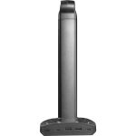 Gaming Headphone Stand PDX527 - RGB Lights, Wireless Charger, Black - تصویر 4