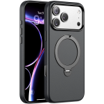 Kenton MagSafe Leather Case with Ring Kickstand for iPhone 18 Pro/17 Pro - Black