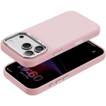 CORTINA MagSafe Case for iPhone 18 Pro Case, Raised Camera Guard, Anti-Scratch, Non-Slip, Metal Buttons - Pink - تصویر 3