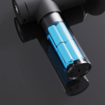 TRAINER T4 Handheld Massage Gun 80W 12 Speeds 8mm Amplitude 8 Heads USB-C - Black - تصویر 9