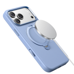 Kenton MagSafe Leather Case with Ring Kickstand for iPhone 18 Pro/17 Pro - Glacier - تصویر 5