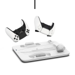 Cooling Station PDX118 - Headphone Stand & Controller Charger, White - تصویر 3