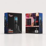 Gaming Condenser Microphone PDX551 - USB, Black - تصویر 9