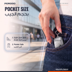 NETA Pocket-Size Nail Clipper with Keychain Ring, Ultra-Sharp Blades, Built-in Nail File - Gray - تصویر 3