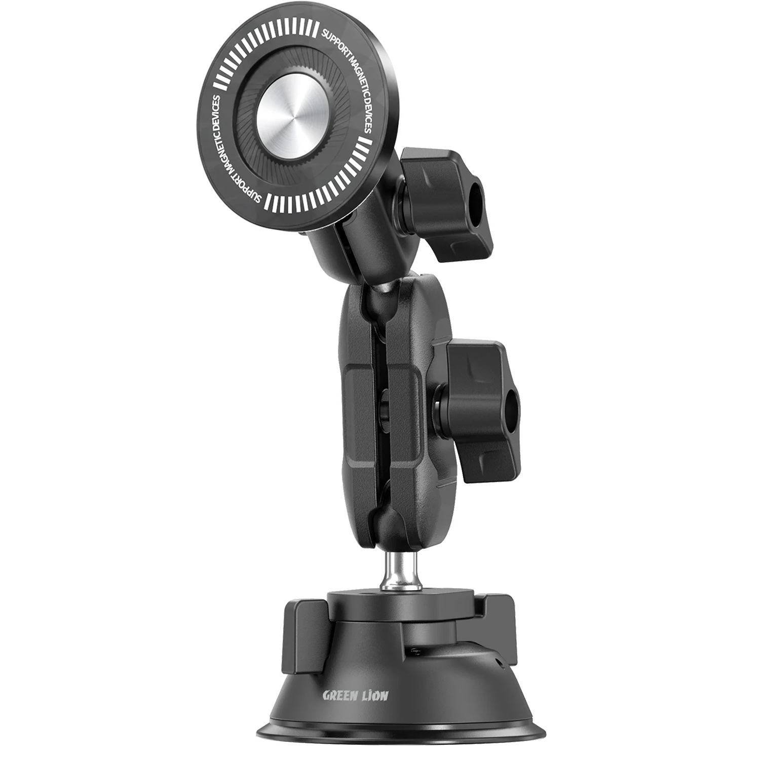 Phone Holder GX-100 - MagSafe Suction 360°, Black Phone Holder GX-100 - MagSafe Suction 360°, Black - تصویر 1