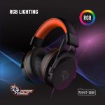 Gaming Headset PDX417 - 7.1 Surround Sound, Black - تصویر 3