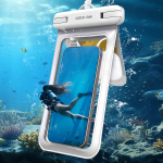 Aqua Duo Pouch - Phone & Card Storage, White - تصویر 3