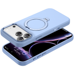 Kenton MagSafe Leather Case with Ring Kickstand for iPhone 18 Pro/17 Pro - Glacier - تصویر 6