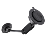 GX-89 MagSafe Car Phone Holder, Tight Air Suction - Black - تصویر 5