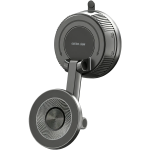 GX-94 MagSafe Suction Car Phone Holder, Super Strong Magnets, Fully Adjustable - Black - تصویر 4