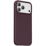 Leather iPhone 18 Pro Max MagSafe Case, Eco-Leather - Burgundy