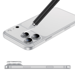 iPhone 18 Pro Max Camera Lens Protector, Anti-Glare, 9H Tempered Glass - Silver - تصویر 2