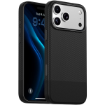 Legacy MagSafe Leather Case for iPhone 18 Pro/17 Pro, PC + PU Hybrid Material, 1.2M Drop-Tested - Black