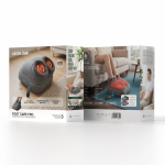 Foot Massager Pro Shiatsu GNFOTCREMGGY - 3 Modes, Grey - تصویر 6