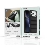 MELBOURNE 4-Zone Foam-Filled Protective Case for iPhone 18/17 Pro - Black - تصویر 6