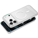 iPhone 18 Pro Max Glitter MagSafe Case - Silver - تصویر 4