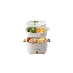 Multi-Pot Electric Cooker GNMLTPTECWH - White - تصویر 7