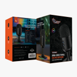USB Gaming Microphone PDX550 - Omni-Directional, Black - تصویر 9