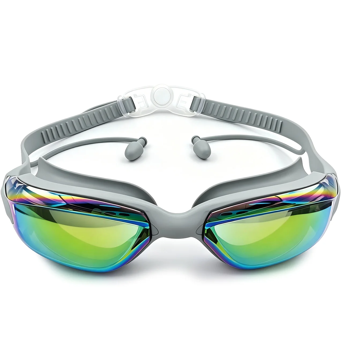 Swimming Goggles GL-SG25 - Anti-Fog, Gray Swimming Goggles GL-SG25 - Anti-Fog, Gray - تصویر 1